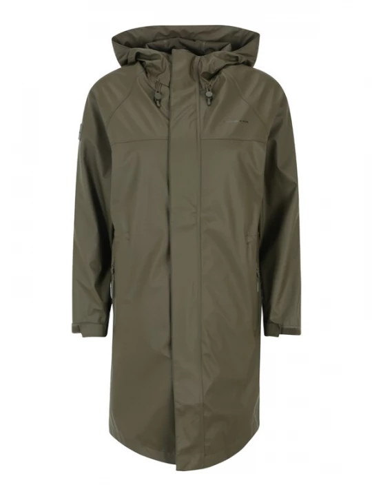 Obrázek produktu Kapten & Son Přechodný kabát 'Everyday Rain Jacket Long' olivová