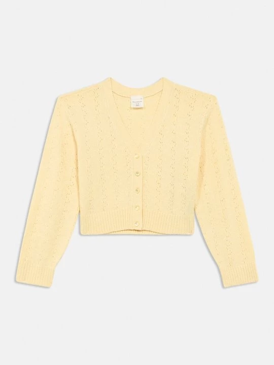 Obrázek produktu Kardigan Abercrombie & Fitch světle žlutá