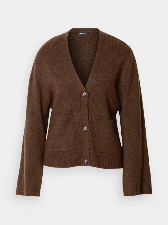 Obrázek produktu Kardigan Gina Tricot tmavě hnědá