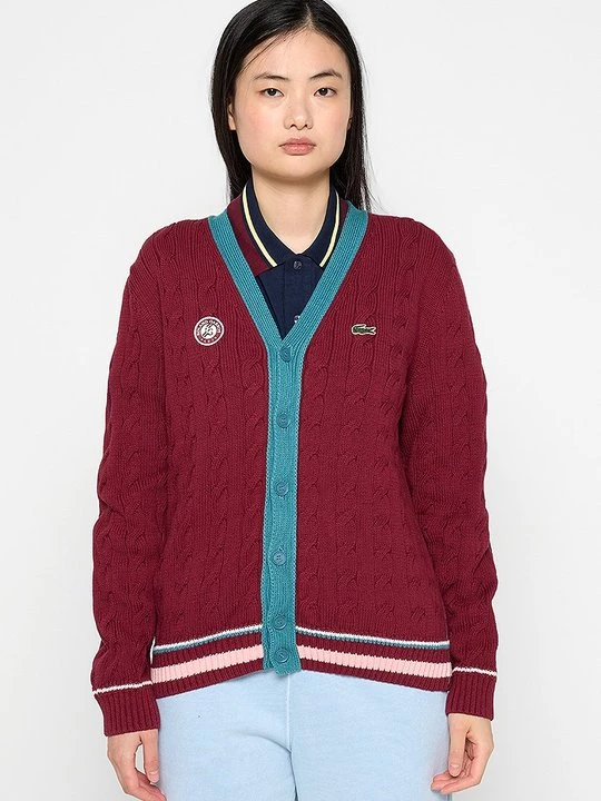 Obrázek produktu Kardigan Lacoste bordó