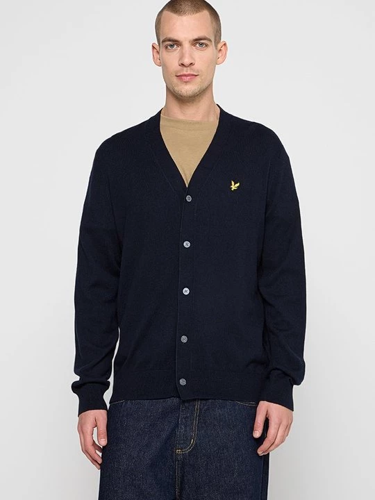 Obrázek produktu Kardigan Lyle & Scott tmavě modrá