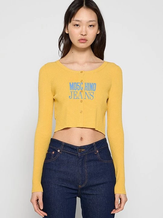 Obrázek produktu Kardigan MOSCHINO hořčicově žlutá