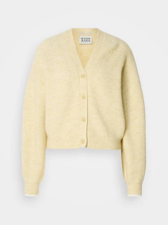 Obrázek produktu Kardigan Scotch & Soda melírovaná světle žlutá