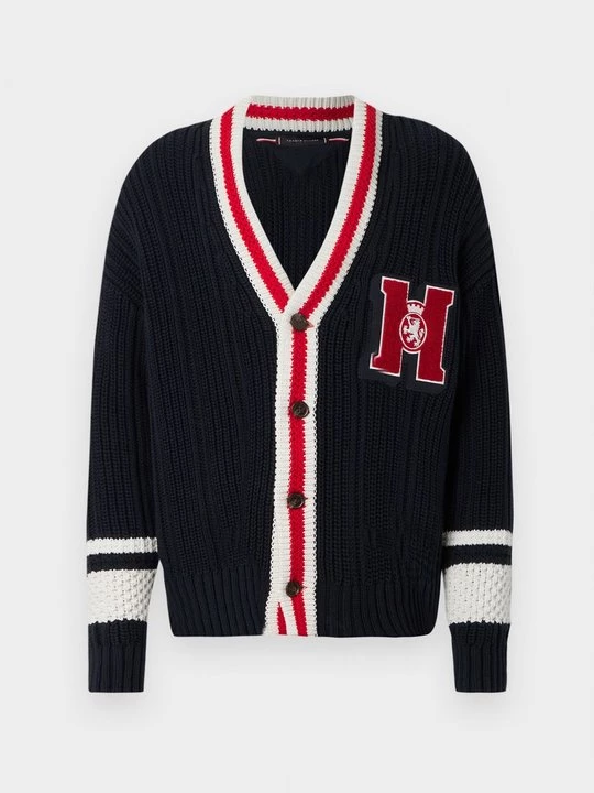 Obrázek produktu Kardigan Tommy Hilfiger tmavě modrá
