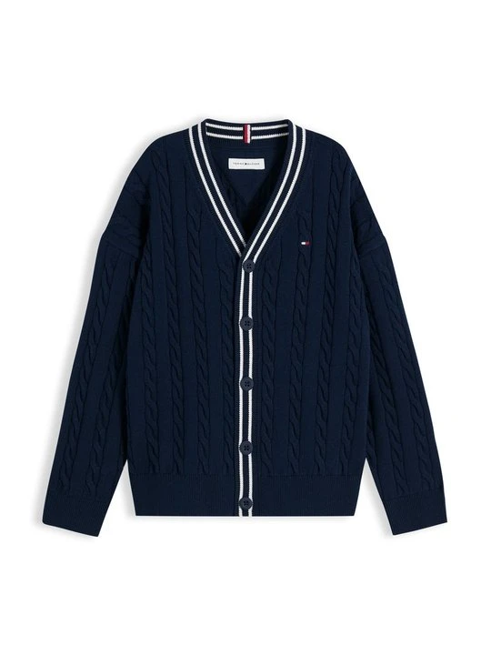 Obrázek produktu Kardigan Tommy Hilfiger tmavě modrá