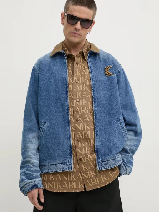 Obrázek produktu Karl Kani Džínová bunda Karl Kani modrá