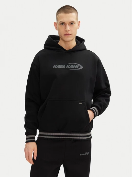 Obrázek produktu Karl Kani Mikina Ellipse 60210341 Černá Regular Fit
