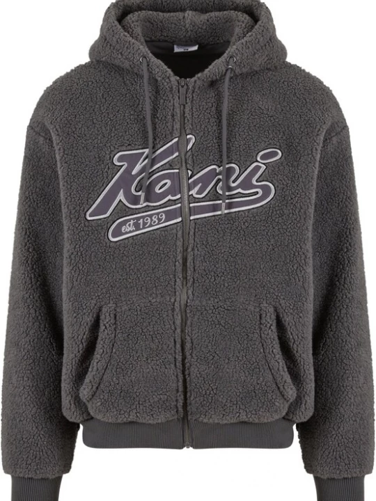 Obrázek produktu Karl Kani Mikina 'Varsity' antracitová / světle šedá