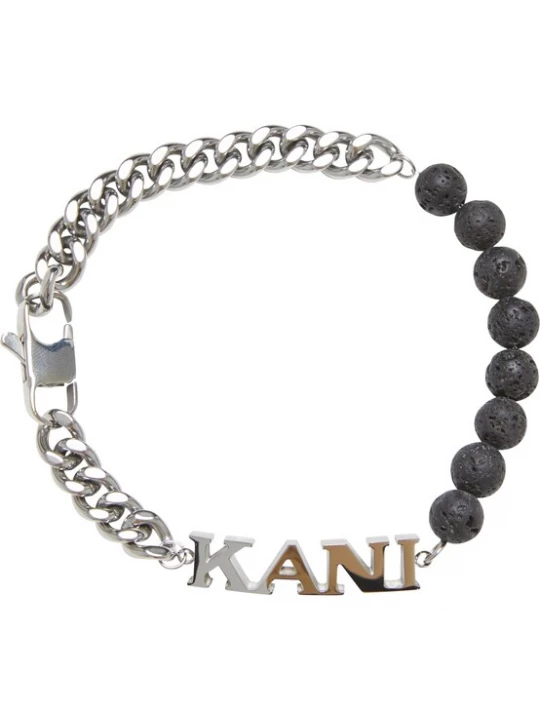 Obrázek produktu Karl Kani Náramek  černá / stříbrná
