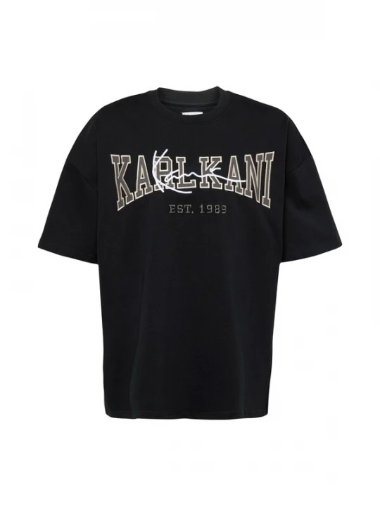 Obrázek produktu Karl Kani Tričko 'College Signature Heavy'  šedá / černá / bílá