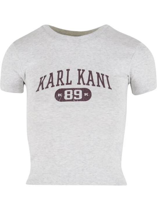 Obrázek produktu Karl Kani Tričko 'Heritage 89' šedá / ostružinová