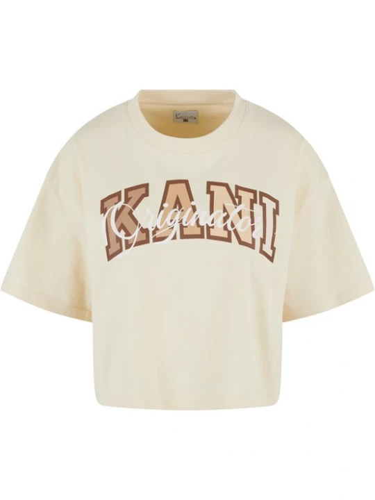 Obrázek produktu Karl Kani Tričko krémová / hnědá / offwhite