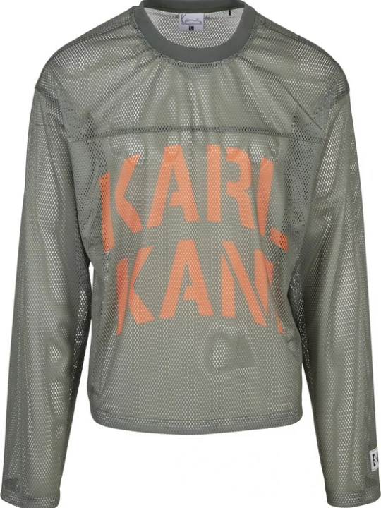 Obrázek produktu Karl Kani Tričko olivová / oranžová