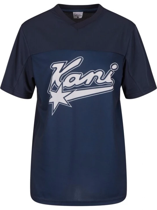 Obrázek produktu Karl Kani Tričko 'Varsity Star' noční modrá / tmavě modrá / bílá