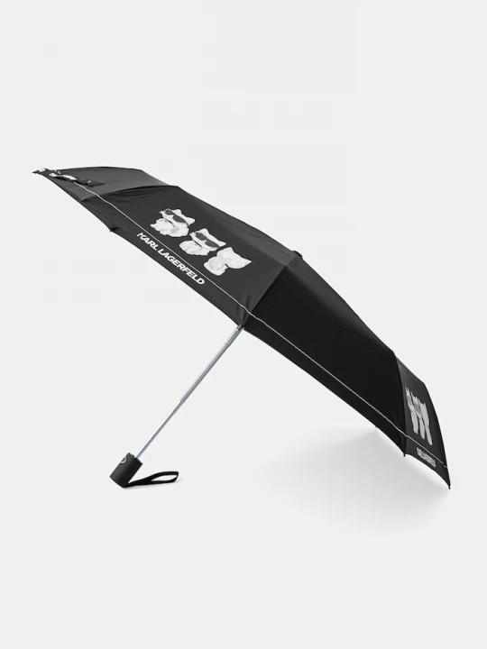 Obrázek produktu Karl Lagerfeld automatický děštník IKON černá