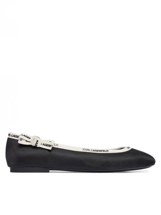 Obrázek produktu KARL LAGERFELD Baleríny Karo KL40129 Černá