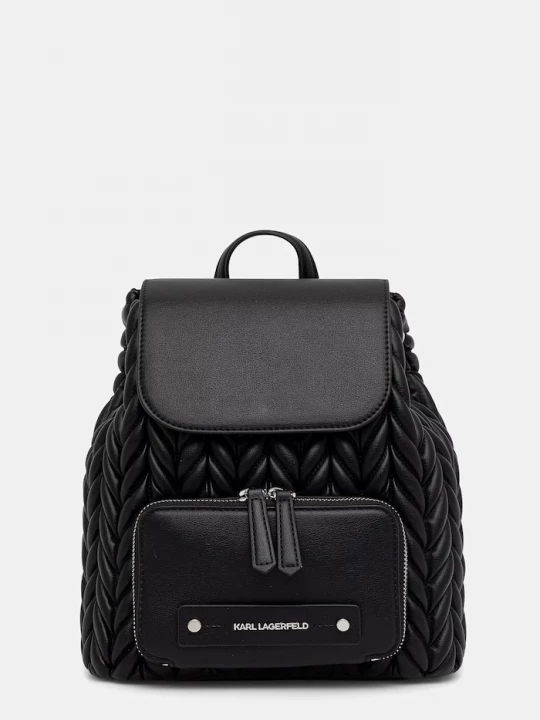 Obrázek produktu Karl Lagerfeld batoh dámský z imitace kůže K/WEAVE černá