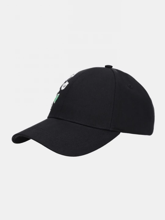 Obrázek produktu Karl Lagerfeld Bavlněná baseballová čepice Karl Lagerfeld IKON černá