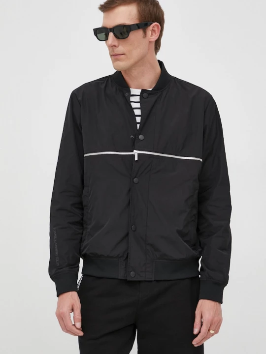 Obrázek produktu Karl Lagerfeld Bomber bunda Karl Lagerfeld černá