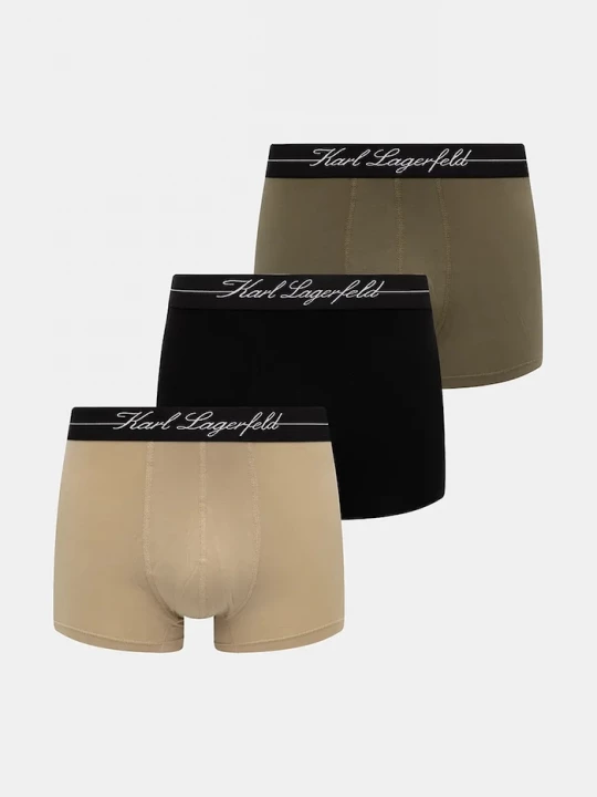 Obrázek produktu Karl Lagerfeld Boxerky 3-pack zelená
