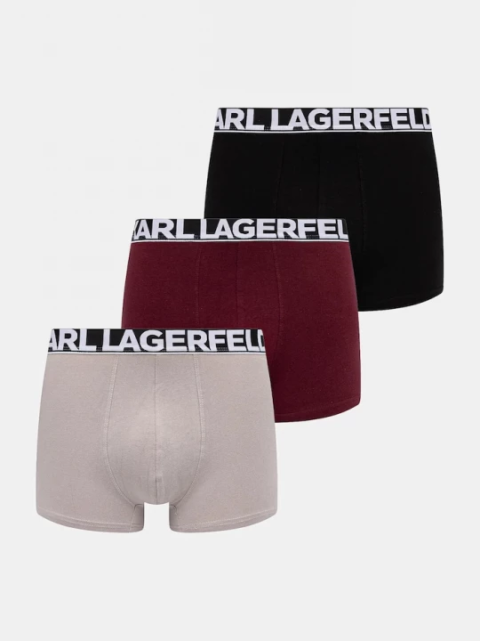 Obrázek produktu Karl Lagerfeld boxerky pánské bavlněné s elastanem 3-pack