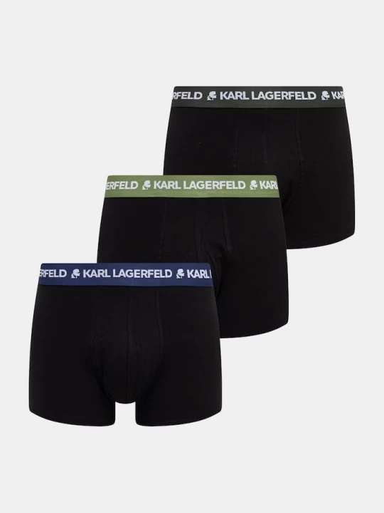 Obrázek produktu Karl Lagerfeld boxerky pánské bavlněné s elastanem 3-pack