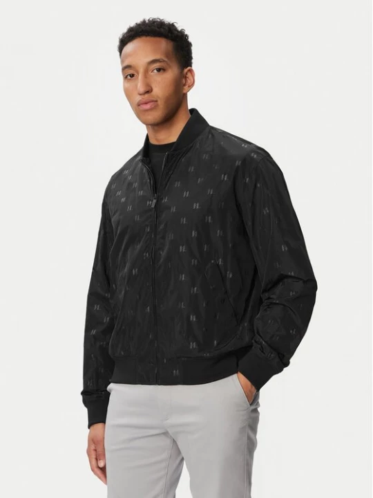 Obrázek produktu KARL LAGERFELD Bunda bomber 505005 563538 Černá Regular Fit