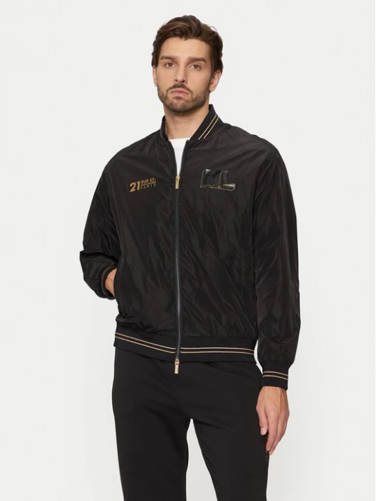 Obrázek produktu KARL LAGERFELD Bunda bomber 505405 551501 Černá Regular Fit