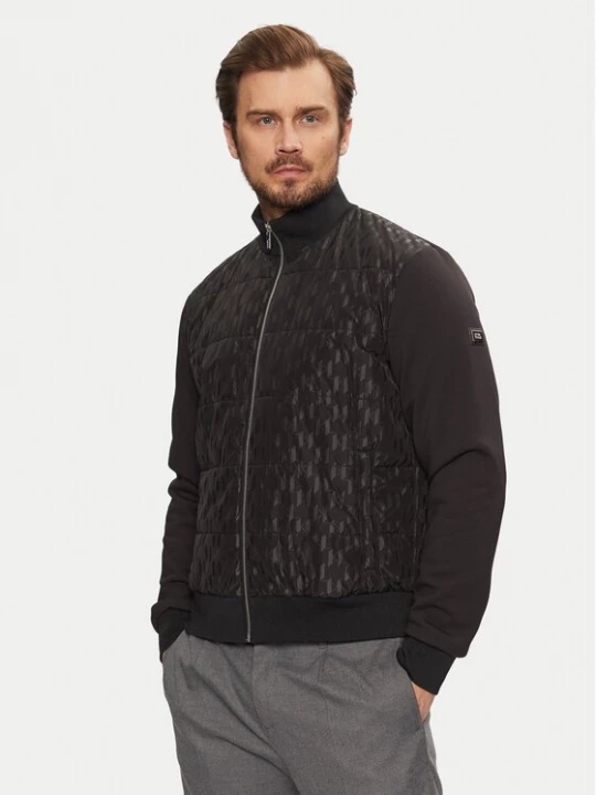 Obrázek produktu KARL LAGERFELD Bunda pro přechodné období 505098 551517 Černá Regular Fit
