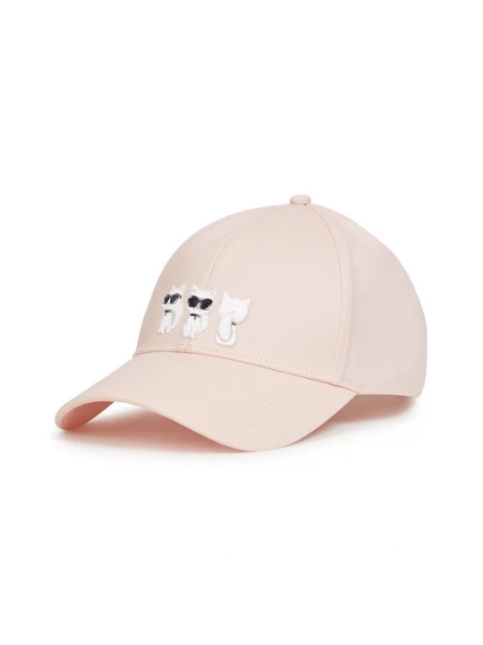Obrázek produktu Karl Lagerfeld Čepice 'Ikon Choupette' pastelově růžová