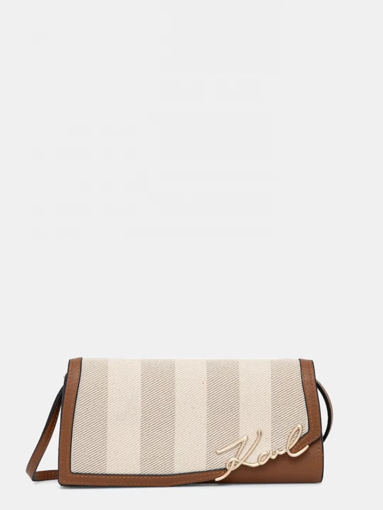 Obrázek produktu Karl Lagerfeld crossbody kabelka dámská bavlněná K / SIGNATURE béžová