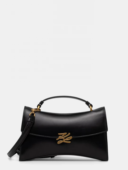 Obrázek produktu Karl Lagerfeld crossbody kabelka dámská kožená K / AUTOGRAPH černá
