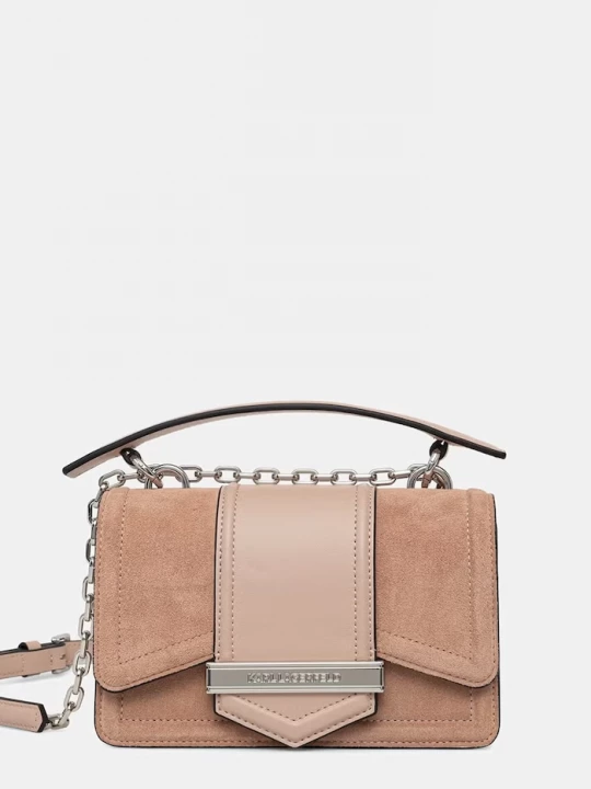 Obrázek produktu Karl Lagerfeld crossbody kabelka dámská semišová K / NOVA béžová