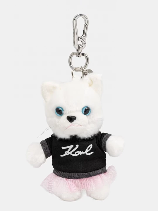 Obrázek produktu Karl Lagerfeld dámská klíčenka IKON bílá