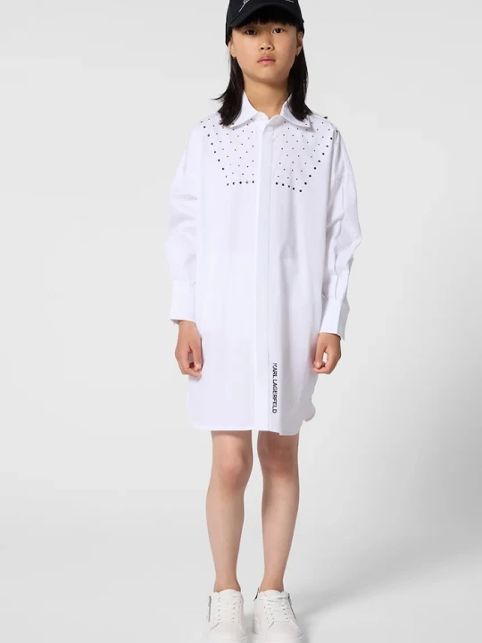 Obrázek produktu Karl Lagerfeld Dětské bavlněné šaty