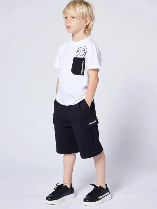 Obrázek produktu Karl Lagerfeld Dětské kraťasy Karl Lagerfeld černá