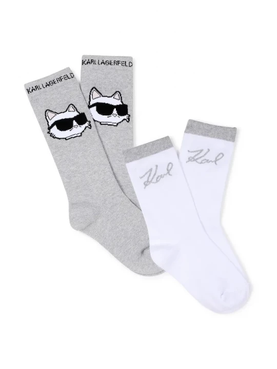 Obrázek produktu Karl Lagerfeld Dětské ponožky s bavlnou Karl Lagerfeld 2-pack