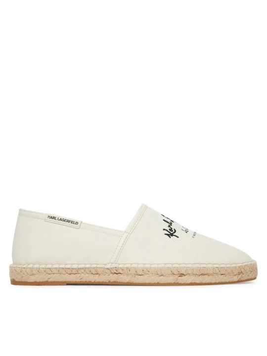Obrázek produktu KARL LAGERFELD Espadrilky Kamino KL70126 Krémová