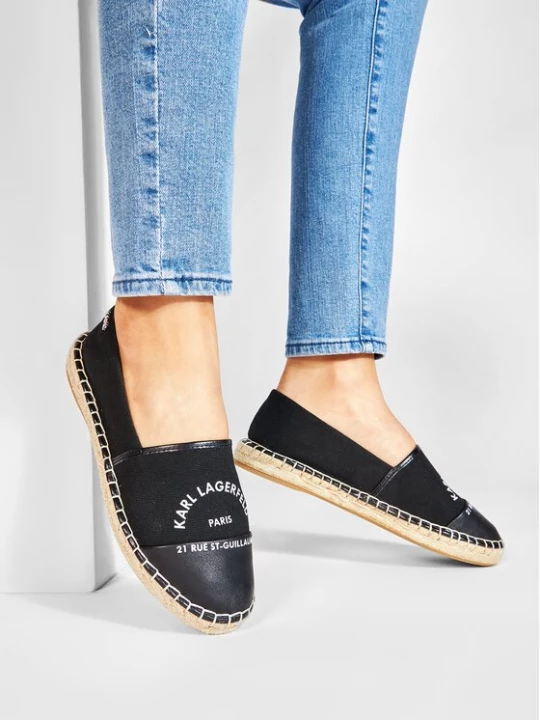 Obrázek produktu KARL LAGERFELD Espadrilky KL80108 Černá