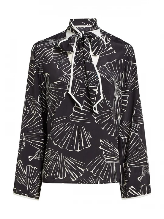 Obrázek produktu Karl Lagerfeld Halenka černá / bílá