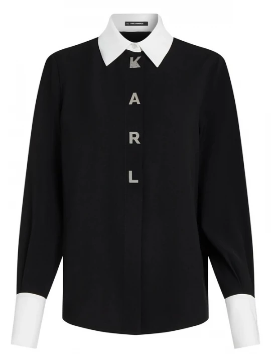Obrázek produktu Karl Lagerfeld Halenka černá / bílá
