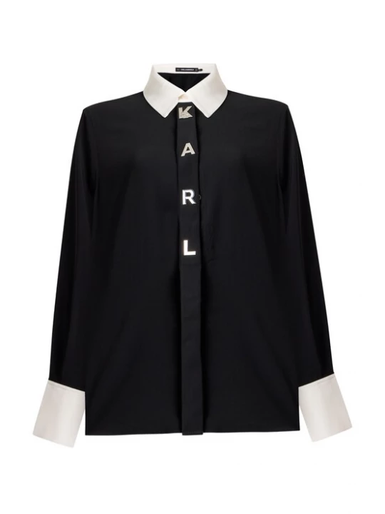 Obrázek produktu Karl Lagerfeld Halenka černá / bílá