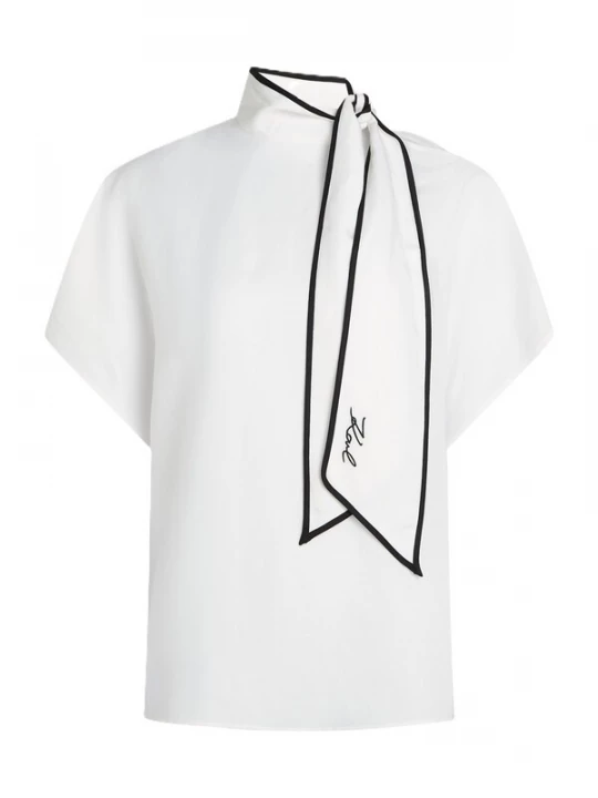 Obrázek produktu Karl Lagerfeld Halenka černá / bílá