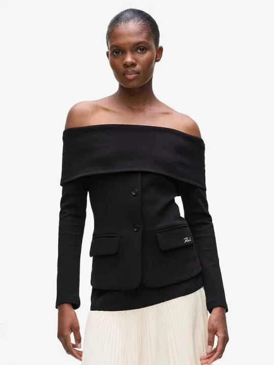 Obrázek produktu Karl Lagerfeld Halenka Karl Lagerfeld černá