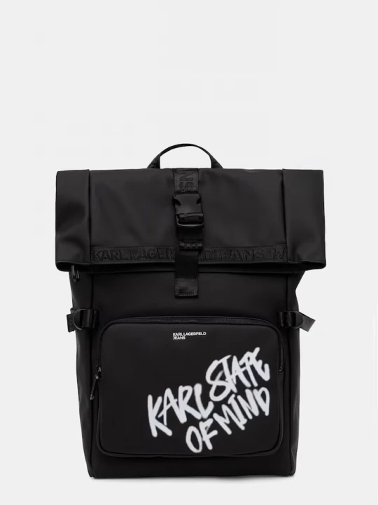 Obrázek produktu Karl Lagerfeld Jeans batoh pánský z imitace kůže černá