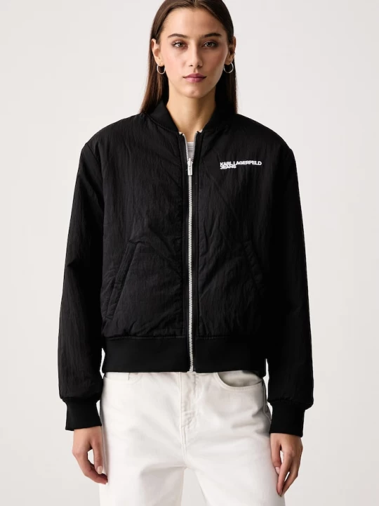 Obrázek produktu Karl Lagerfeld Jeans bomber dámský béžová