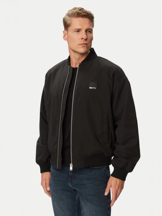 Obrázek produktu Karl Lagerfeld Jeans Bunda bomber B3M15051 Černá Regular Fit