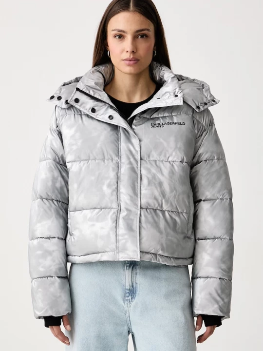 Obrázek produktu Karl Lagerfeld Jeans bunda dámská šedá