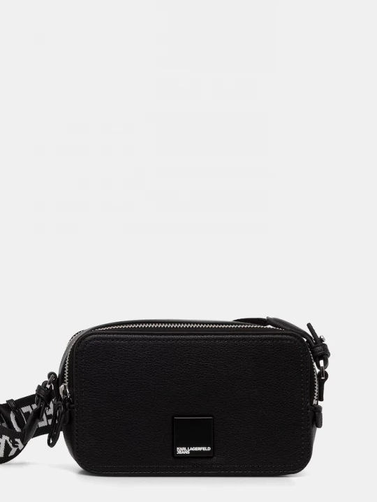 Obrázek produktu Karl Lagerfeld Jeans crossbody kabelka dámská z imitace kůže černá