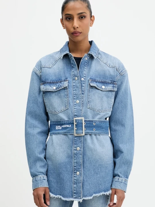Obrázek produktu Karl Lagerfeld Jeans Džínová košile Karl Lagerfeld Jeans modrá